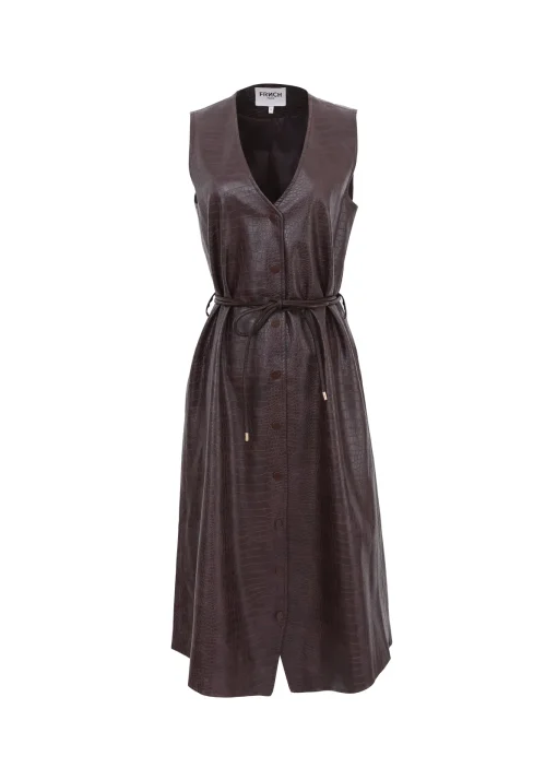 ADONIA Brown Dress