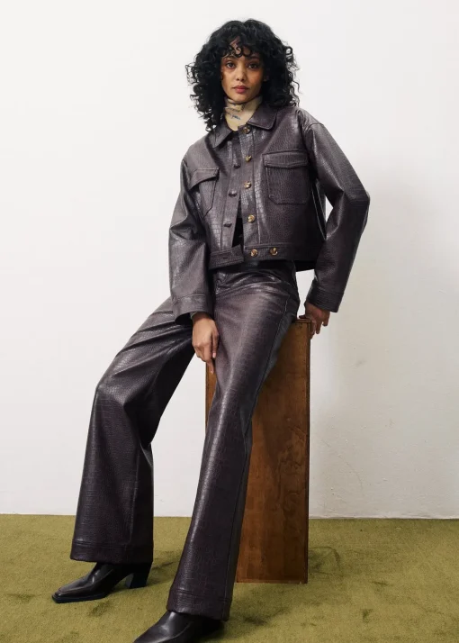 CALIXA Brown Jacket