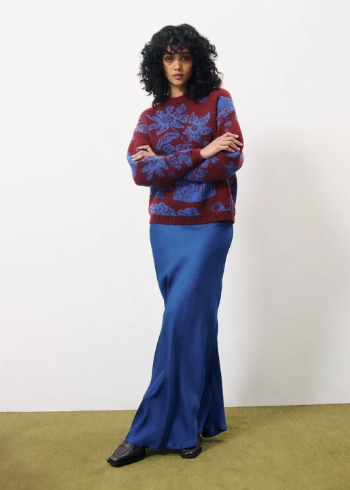 CHAN Blue Skirt