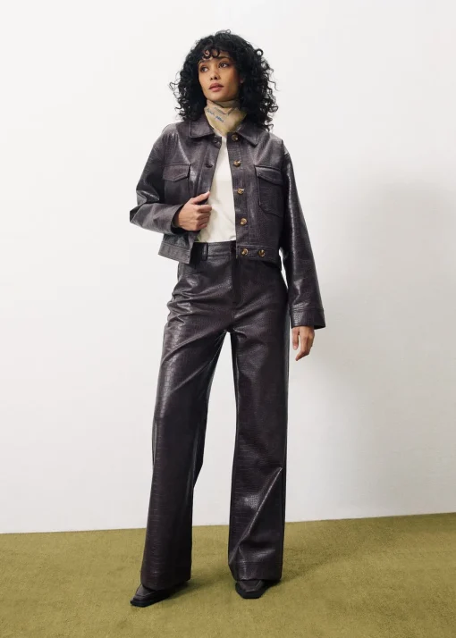 CHERRY Brown Pants
