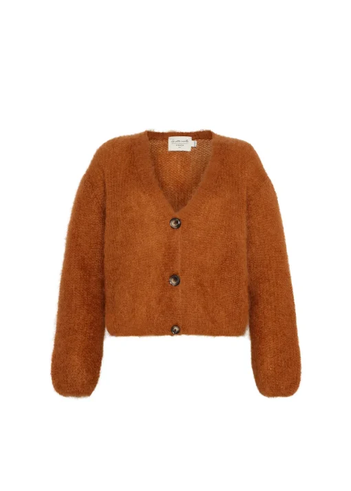ENORAH Yellow Cardigan