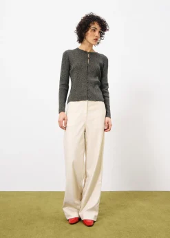 LEELOU Black Cardigan