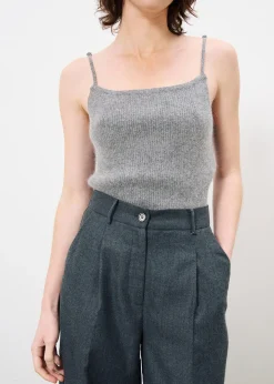 LETTY Grey Tank Top