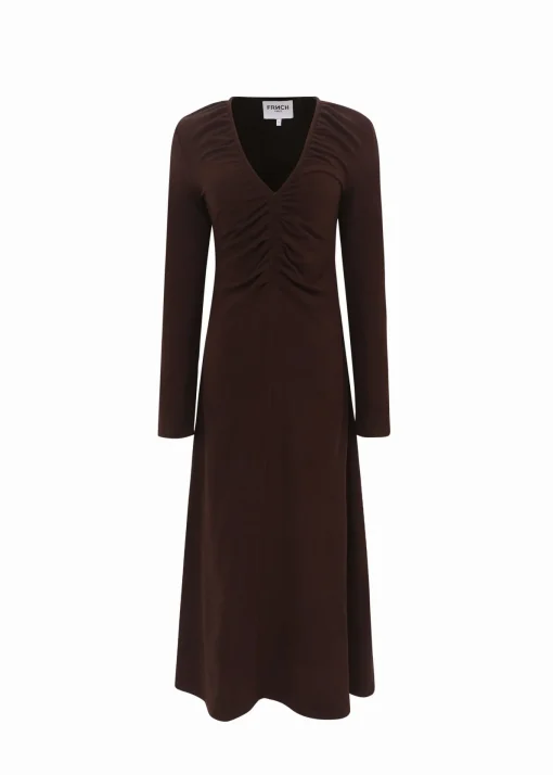 MAEE Brown Dress