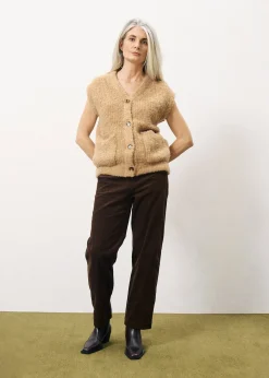MAGALY Brown Cardigan