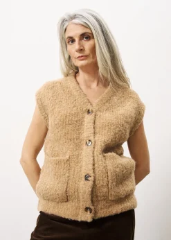 MAGALY Brown Cardigan