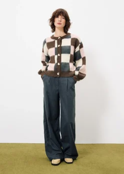 MEGANE Brown Cardigan