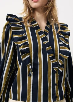 TAYA Blue Blouse
